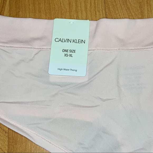 Calvin Klein Microfiber One Size High Waist Thong - Picture 6 of 7